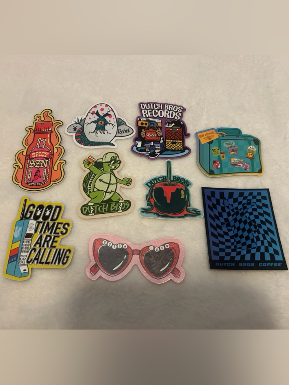 Dutch Bros Sticker Set